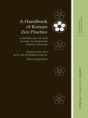 cover image of A Handbook of Korean Zen Practice